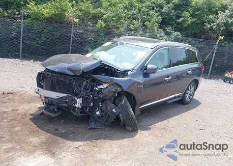 2014 Infiniti Qx60 Hybrid из США, поврежденный, VIN 5N1CL0MM8EC519736